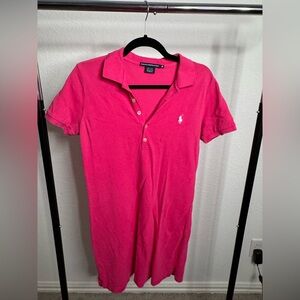 Ralph Lauren Sport Pink Polo Dress